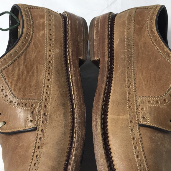 Original RARE Cole Haan Long Wing Blucher Sz 10.5 - Picture 10 of 12